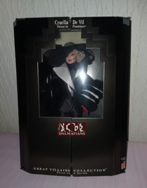 Barbie Muñeca Villain Collection Cruella De Vil