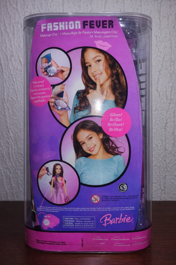 Barbie Muñeca Fashion Fever Makeup Chic Rosa