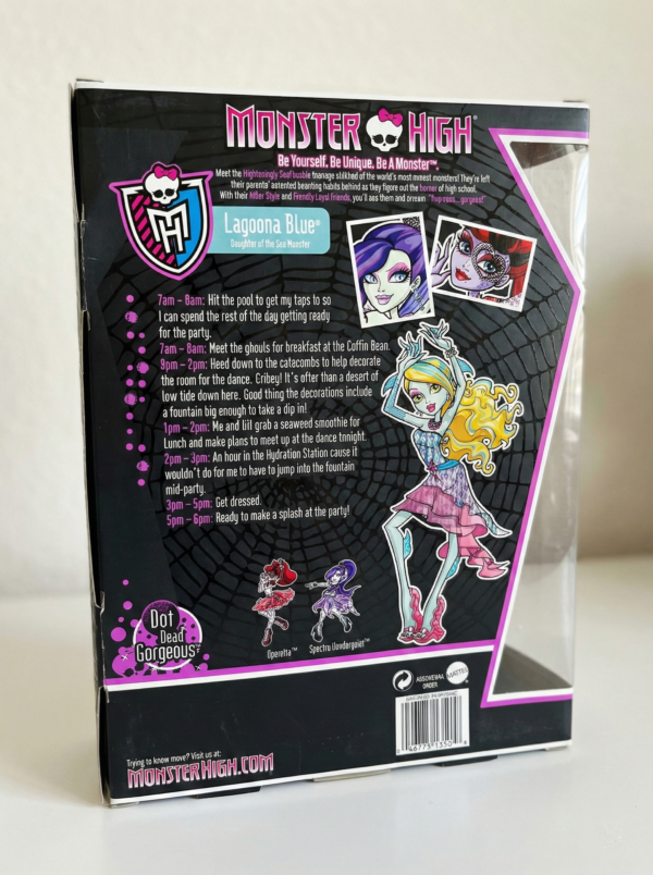 Monster High Dot Dead Gorgeous Lagoona Blue