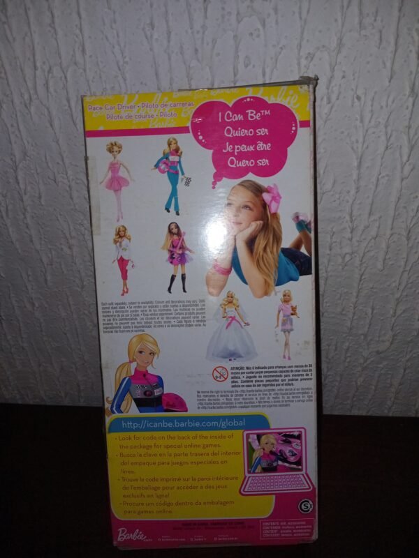Barbie Piloto De Carreras - I Can Be Race Car Driver