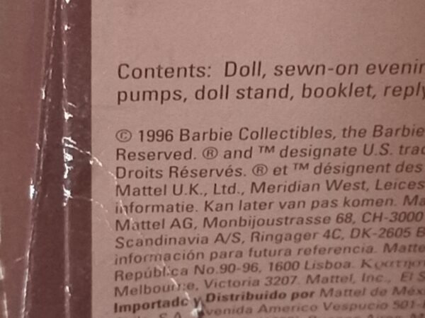 Barbie Couture Portrait In Taffeta