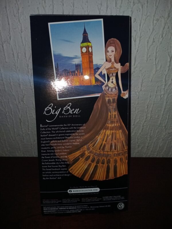 Barbie Big Ben Muñecas Del Mundo Colección Monumento