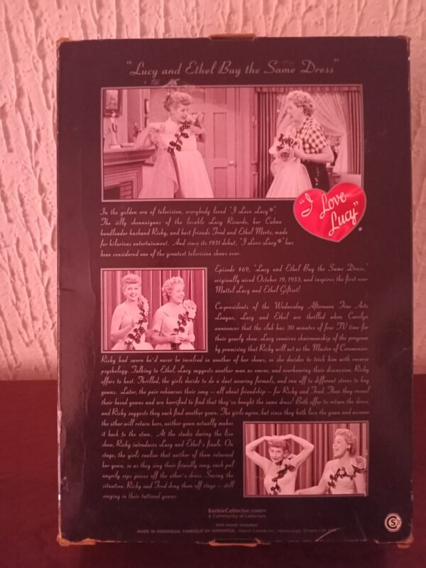 Barbie I Love Lucy Lucille Ball & Vivian Vance Episode 69