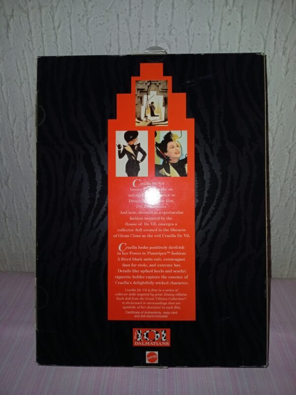 Barbie Muñeca Villain Collection Cruella De Vil