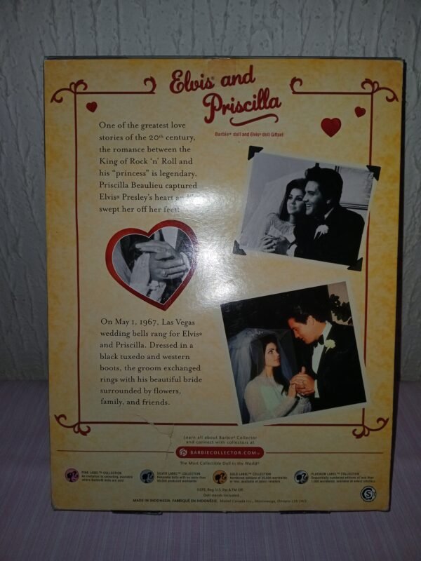 Barbie Collector Pink Label Elvis And Priscilla