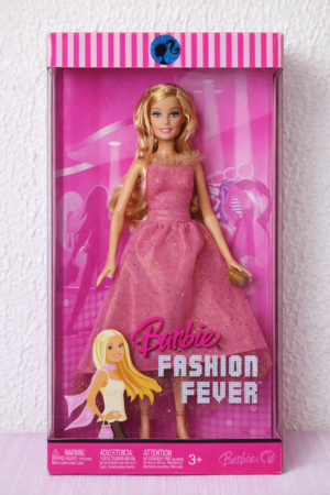 Barbie Fashion Fever Doll Elegant Pink Dress