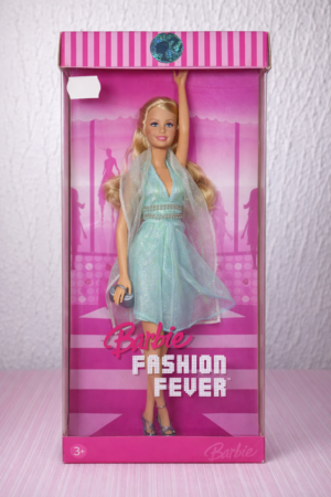 Barbie Fashion Fever Muñeca Vestido Azul